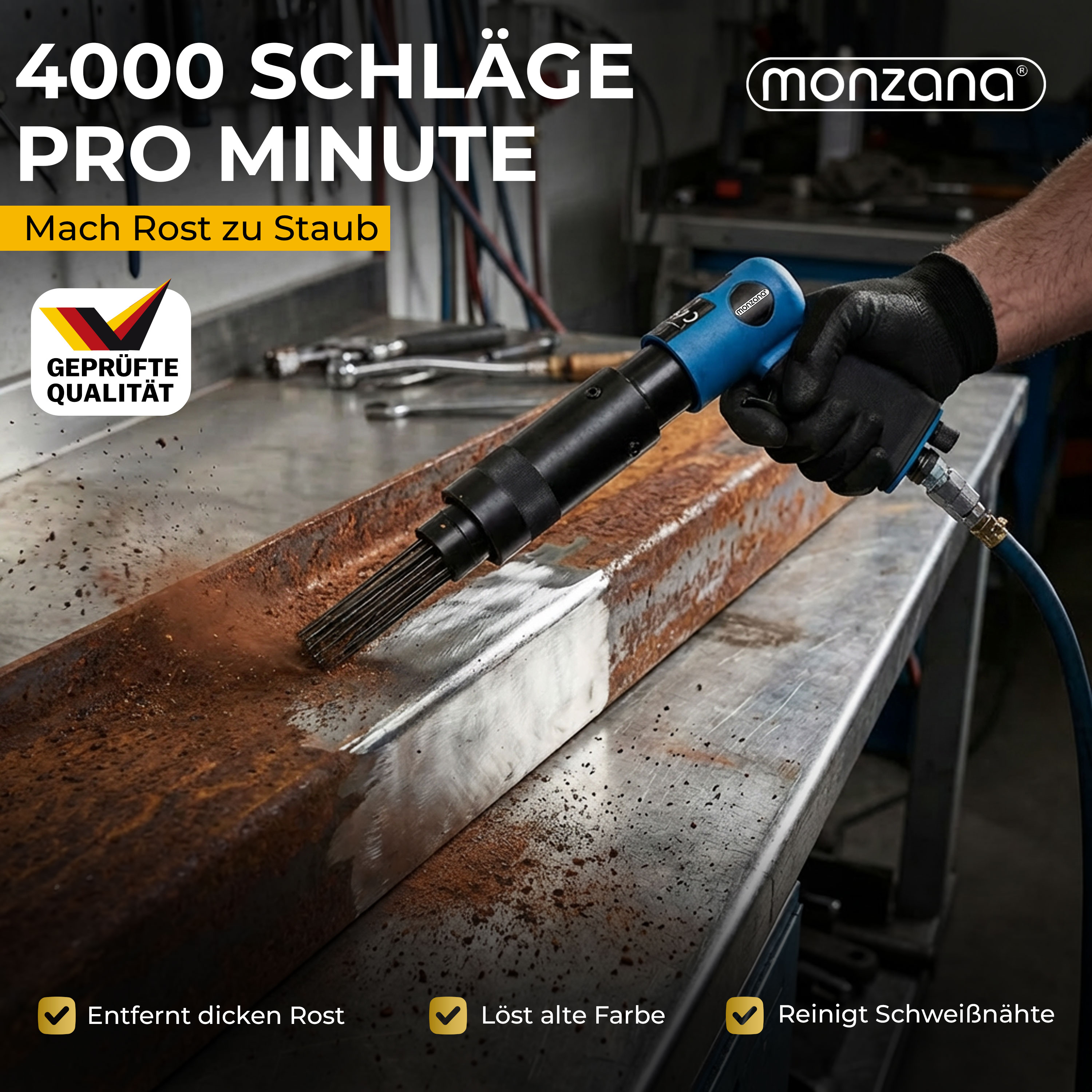 Druckluft Nadelentroster inkl Ersatzkopf – Bild 2