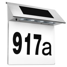 Solar Hausnummer transparent Solar Hausnummer transparent