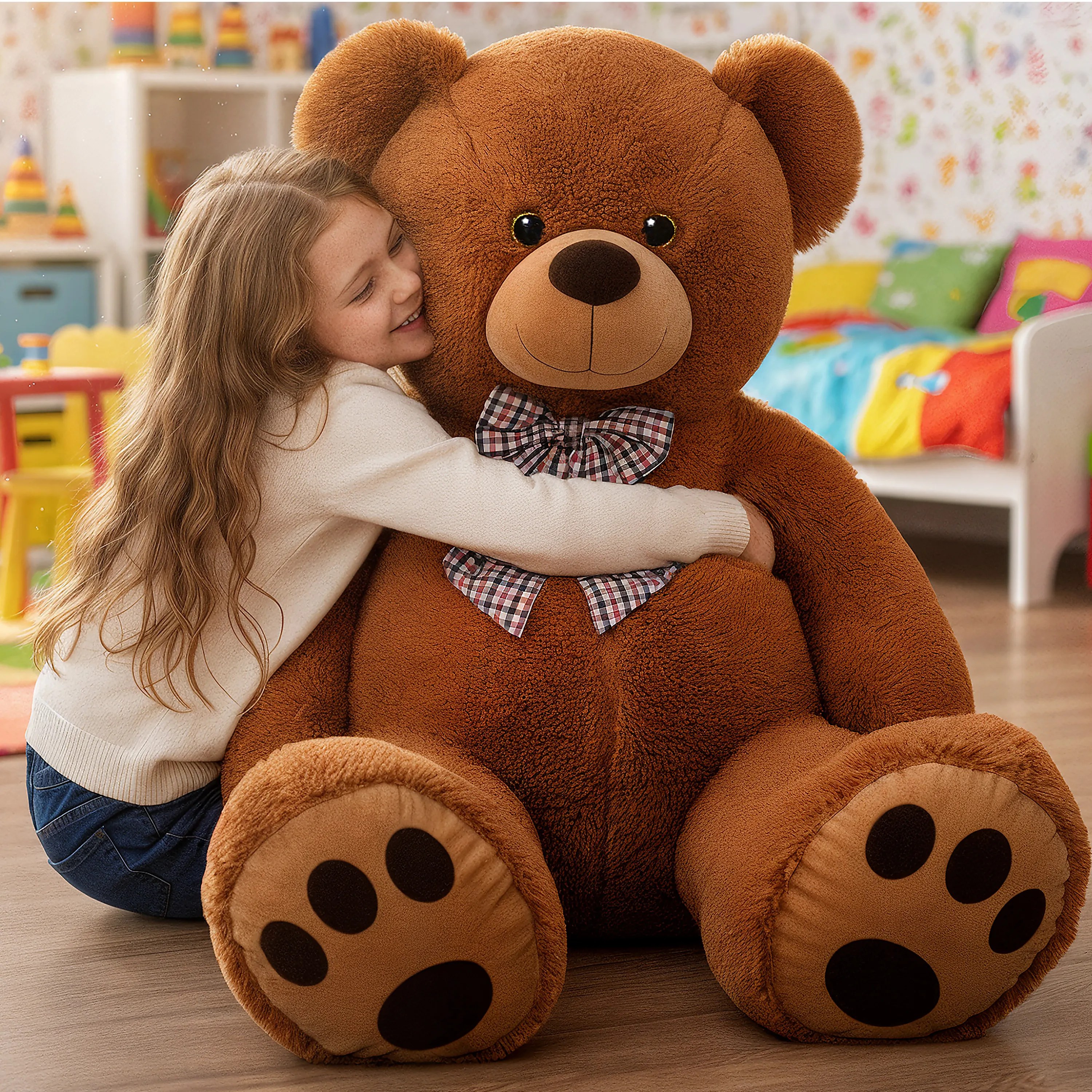 Plüschtier Teddybär XXL Braun 150cm Plüschtier Teddybär XXL Braun 150cm
