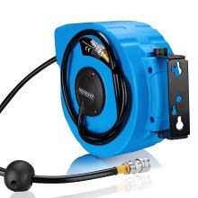 Druckluftschlauch Aufroller 10m Schnellkupplung 1/4" Druckluftschlauch Aufroller 10m Schnellkupplung 1/4"