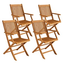 Gartenstuhl Sydney 4er-Set Akazie FSC®-zertifiziert Gartenstuhl Sydney 4er-Set Akazie FSC®-zertifiziert
