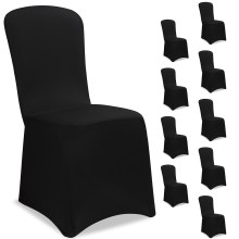 Stuhlhusse 10er-Set Schwarz Stuhlhusse 10er-Set Schwarz