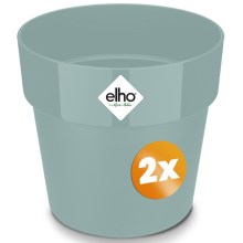 Blumentopf 2er-Set Mint 18x17cm 2,9L Blumentopf 2er-Set Mint 18x17cm 2,9L