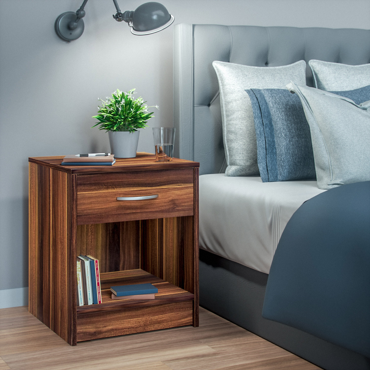 Nachttisch 2er-Set Merano 50x40x35cm – Bild 2