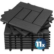 WPC Fliesen 11er-Set Mosaik - 30x30cm WPC Fliesen 11er-Set Mosaik - 30x30cm