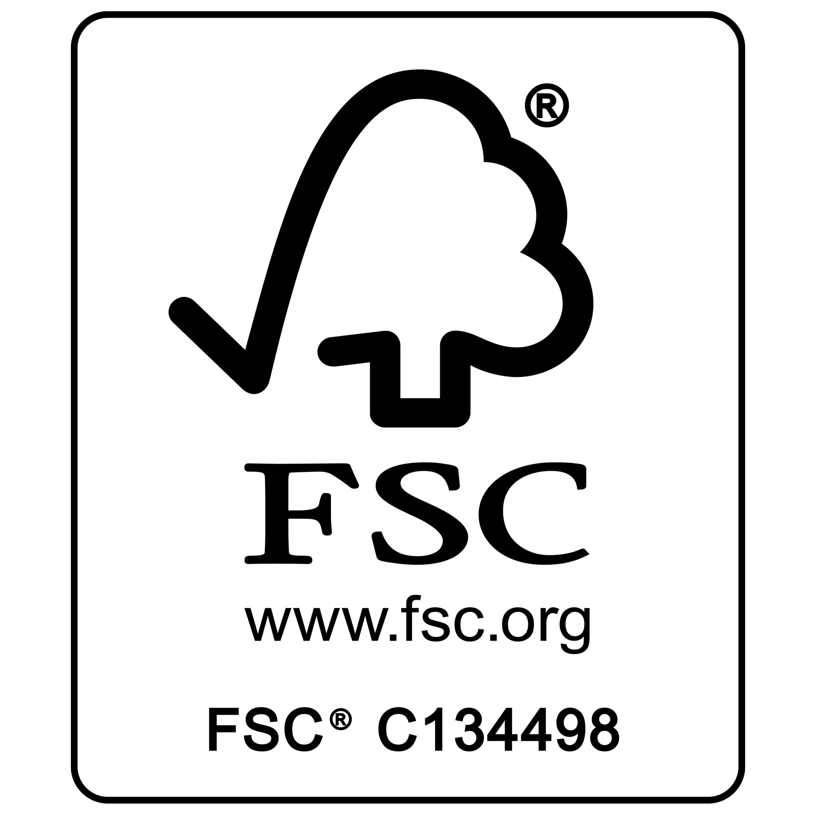Schirmständer Abdeckung Akazienholz FSC®-zertifiziert 62x62x26cm – Bild 2
