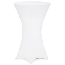 Stehtischhusse Weiß Ø70cm Stehtischhusse Weiß Ø70cm