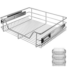Teleskopschublade 3er-Set 60cm Schrankbreite Außenmaß Teleskopschublade 3er-Set 60cm Schrankbreite Außenmaß