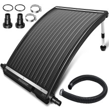 Poolheizung Solar Anthrazit 112x55x14cm Sonnenkollektor Solarheizung Poolheizung Solar Anthrazit 112x55x14cm Sonnenkollektor Solarheizung