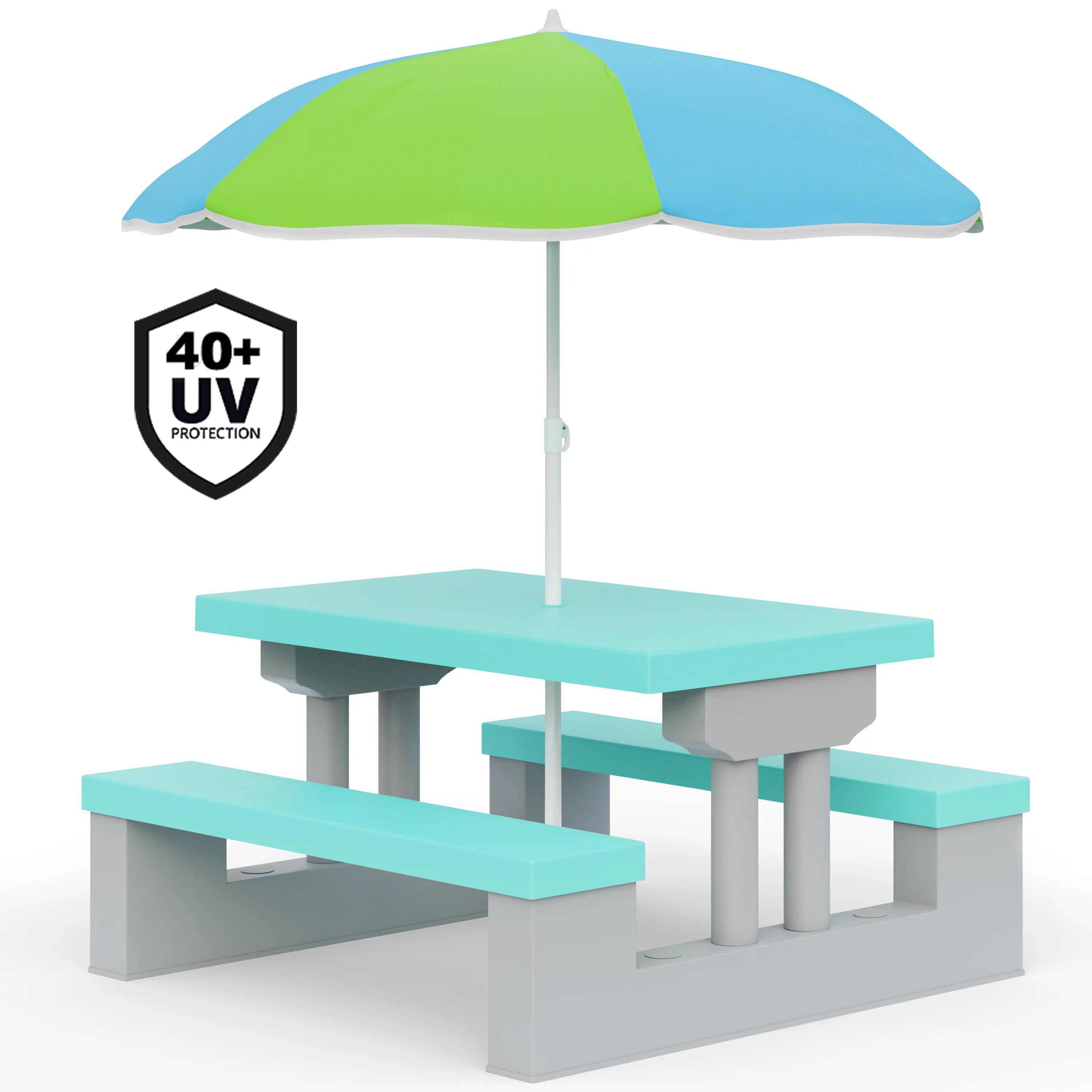 Kindersitzgruppe Mint mit Sonnenschirm Kindersitzgruppe Mint mit Sonnenschirm