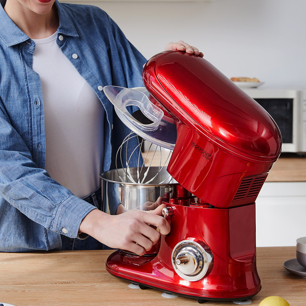 Küchenmaschine Elegance Rot 1200W 6L – Bild 2