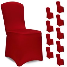 Stuhlhusse 10er-Set Bordeaux Stuhlhusse 10er-Set Bordeaux