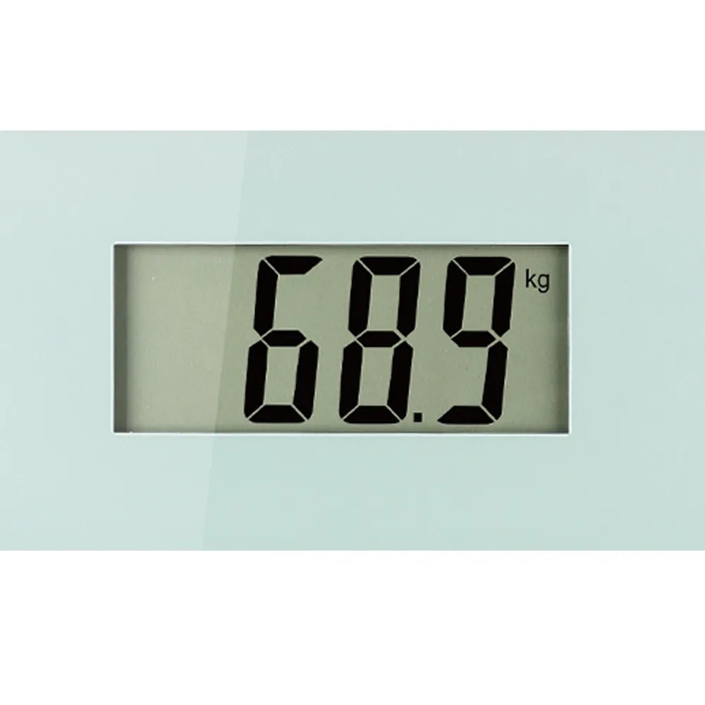 Digitale Personenwaage mit DMS-Sensorsystem weiß – Bild 2