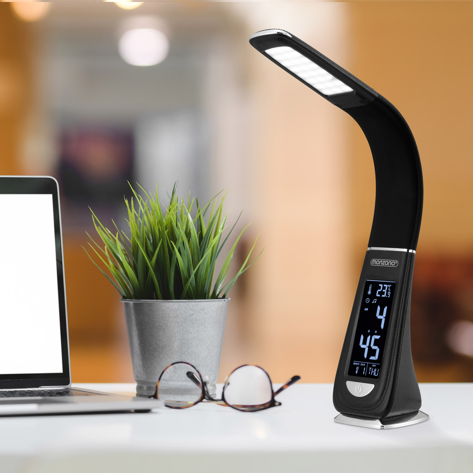 LED Schreibtischlampe Lilly schwarz – Bild 2