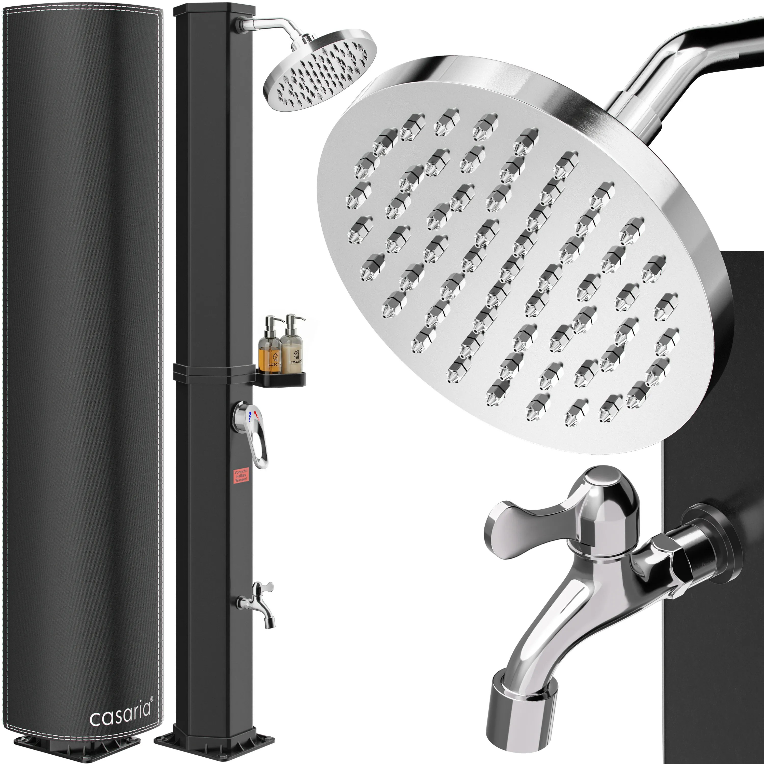 Solardusche Schwarz 35L Solardusche Schwarz 35L