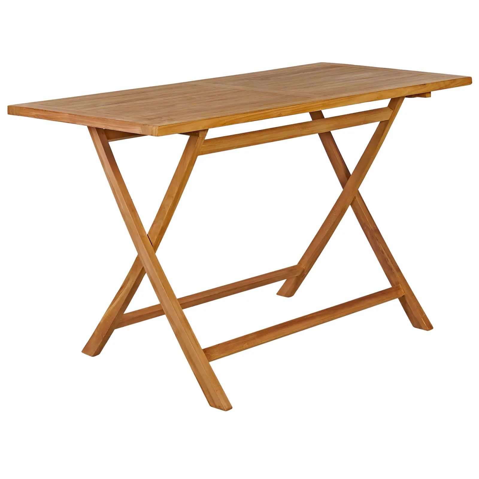 Gartentisch Bari Teakholz 125x60x75cm klappbar Gartentisch Bari Teakholz 125x60x75cm klappbar