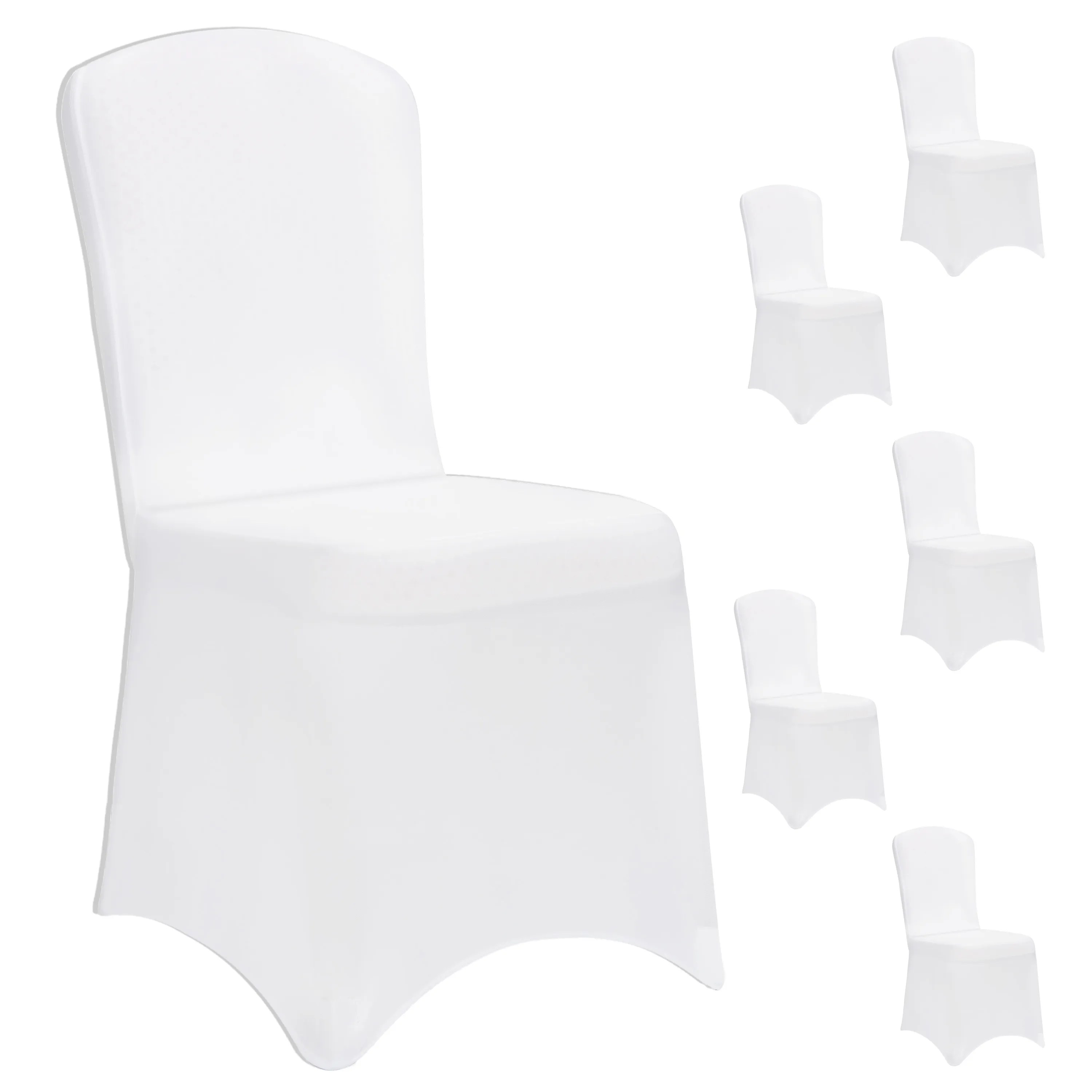 Stuhlhusse 6er-Set Weiß OEKO-TEX® Stuhlhusse 6er-Set Weiß OEKO-TEX®