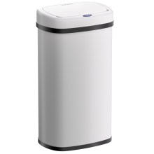 Sensor Mülleimer Edelstahl Weiß/Creme 58L Sensor Mülleimer Edelstahl Weiß/Creme 58L