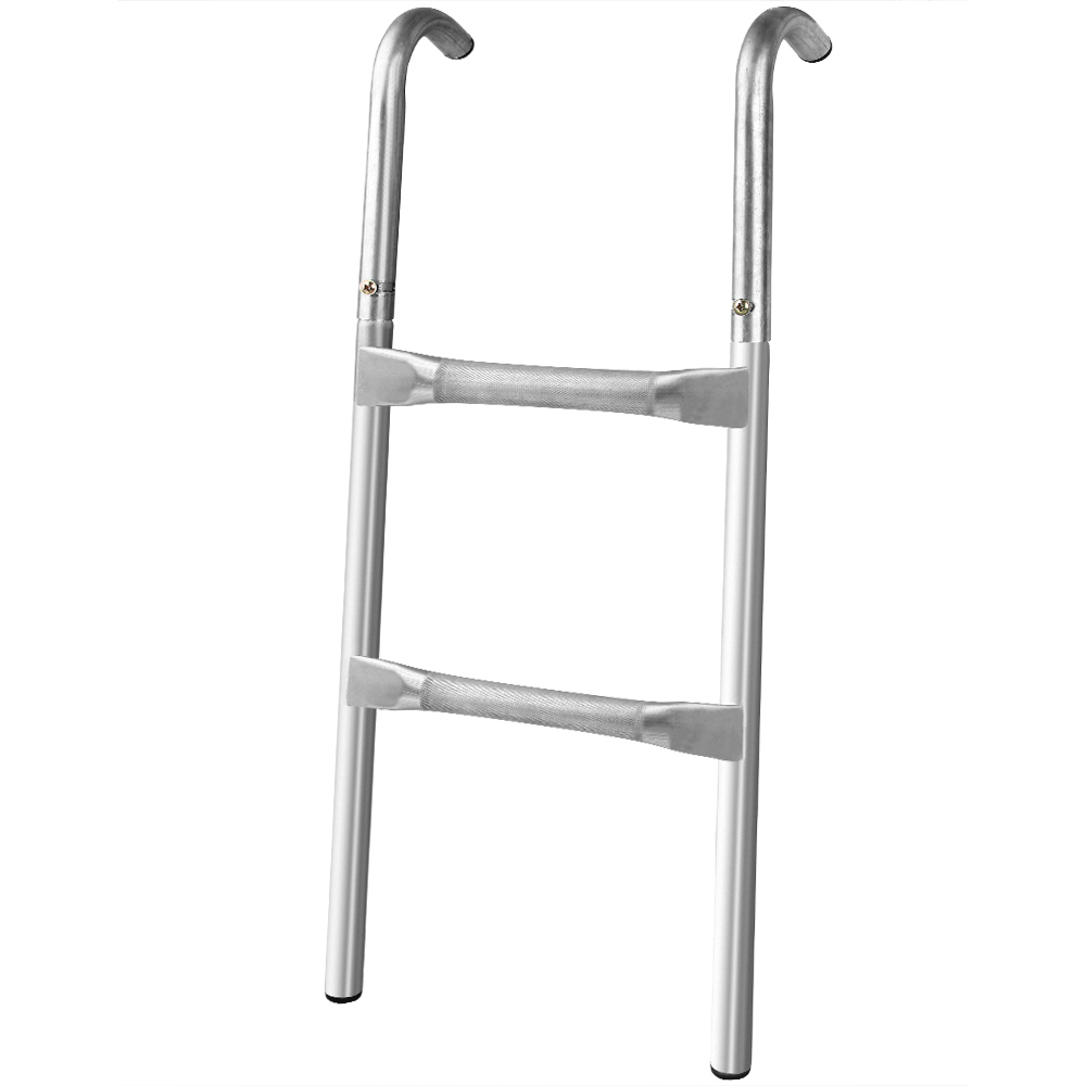 Trampolinleiter 76 cm 2 Metallstufen – Bild 2