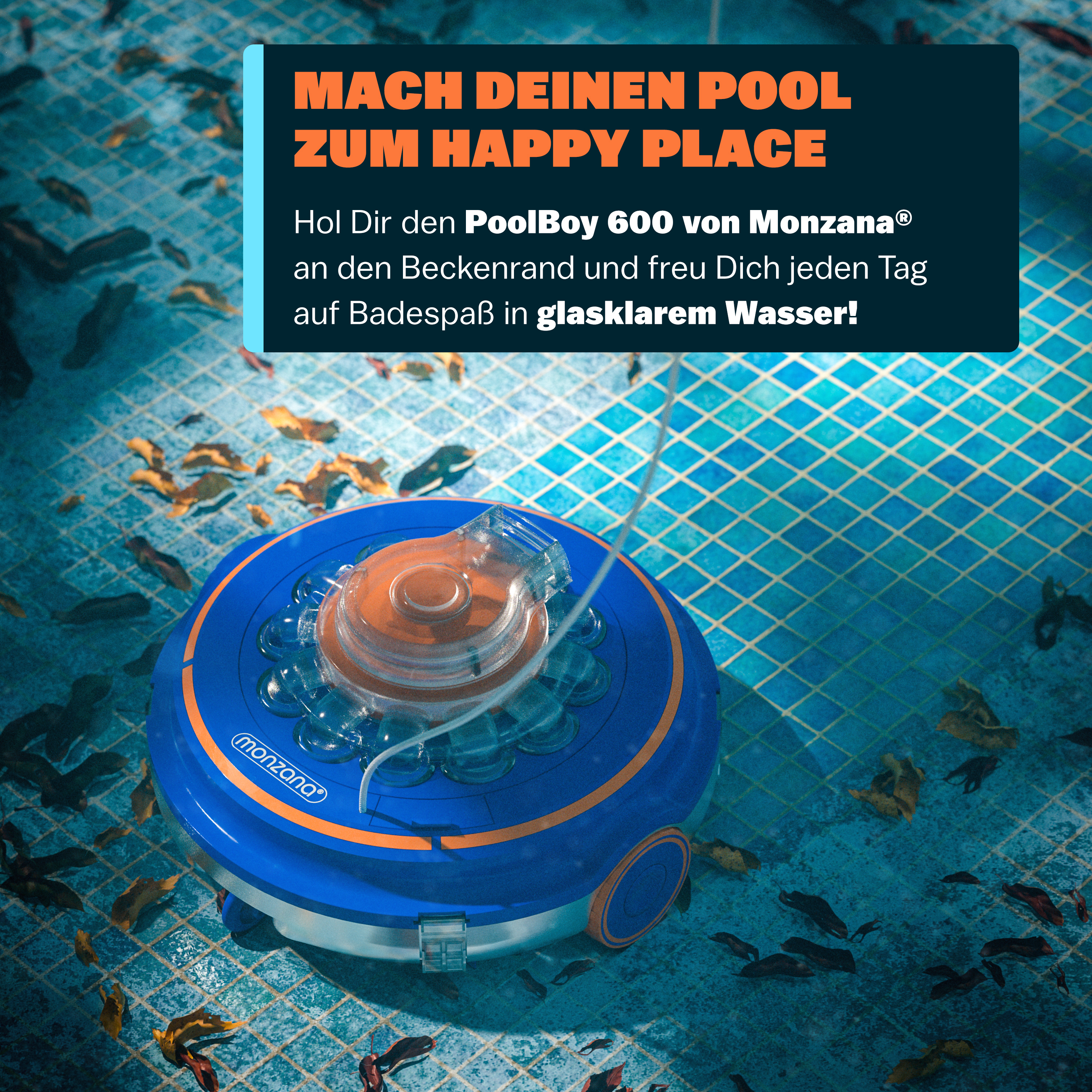 Poolroboter Poolboy600 Blau kabellos – Bild 2