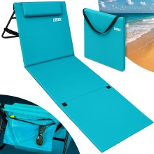 Strandmatte Türkis 158x56x46cm gepolstert Strandmatte Türkis 158x56x46cm gepolstert