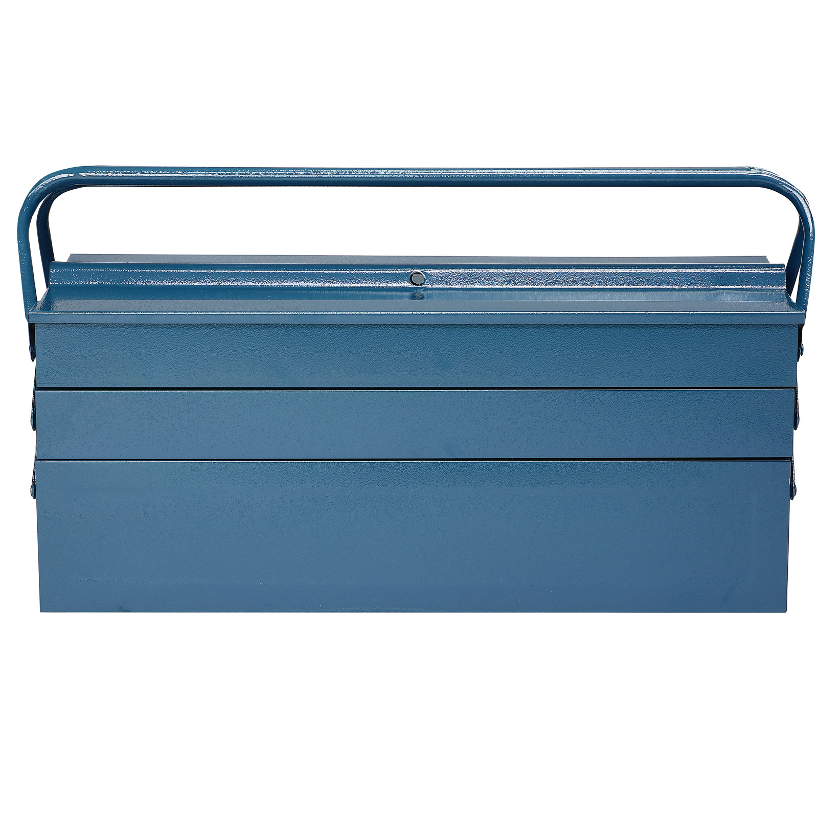 Stahl Werkzeugkoffer Blau 53x20x20cm – Bild 2