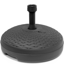 Schirmständer Anthrazit Polyrattan Optik Ø45cm Schirmständer Anthrazit Polyrattan Optik Ø45cm