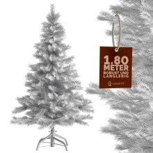 Künstlicher Weihnachtsbaum Weiß 180cm PVC mit stabilem Metallständer Künstlicher Weihnachtsbaum Weiß 180cm PVC mit stabilem Metallständer