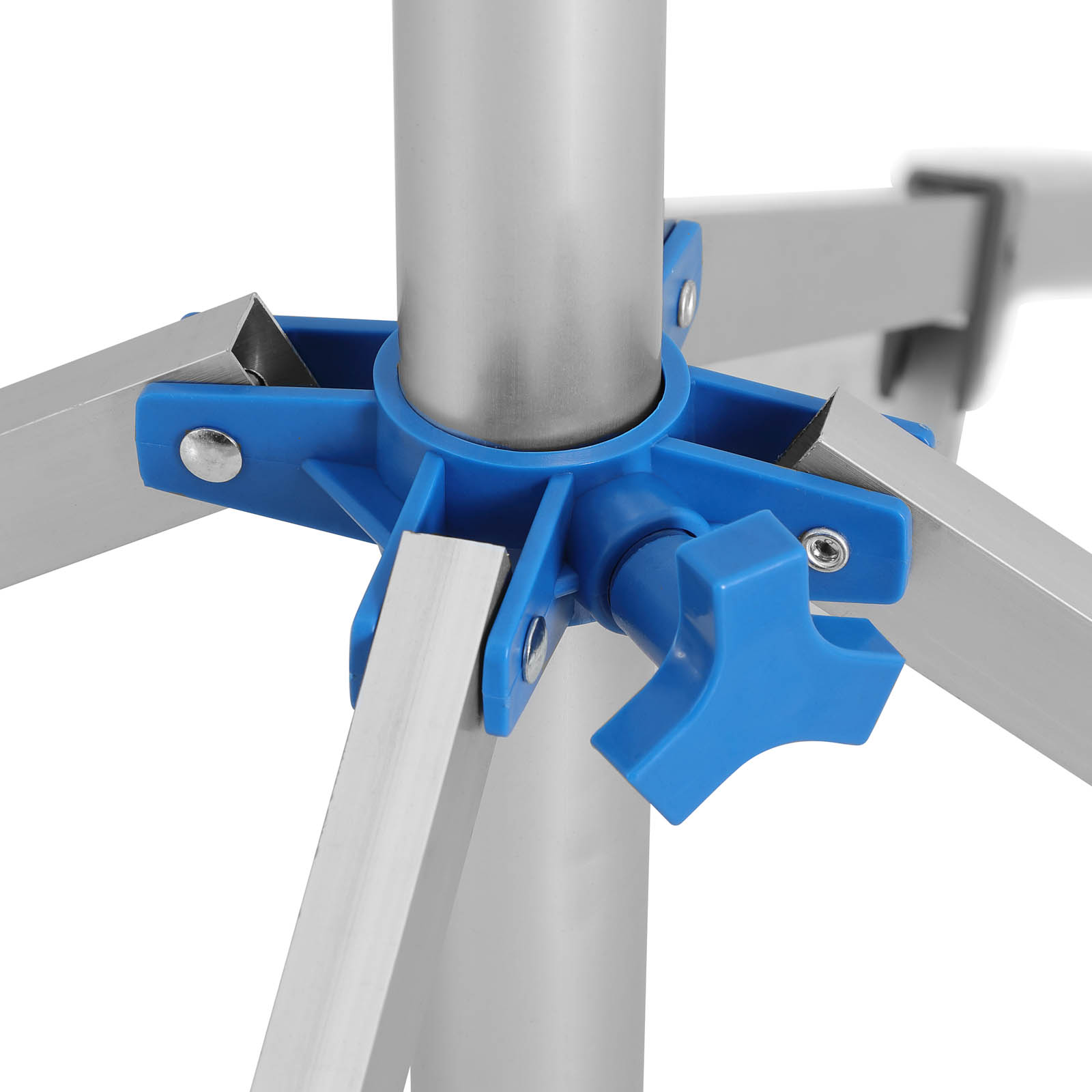 Aluminium Wäschespinne 104x160cm 16m Gesamtleine – Bild 2