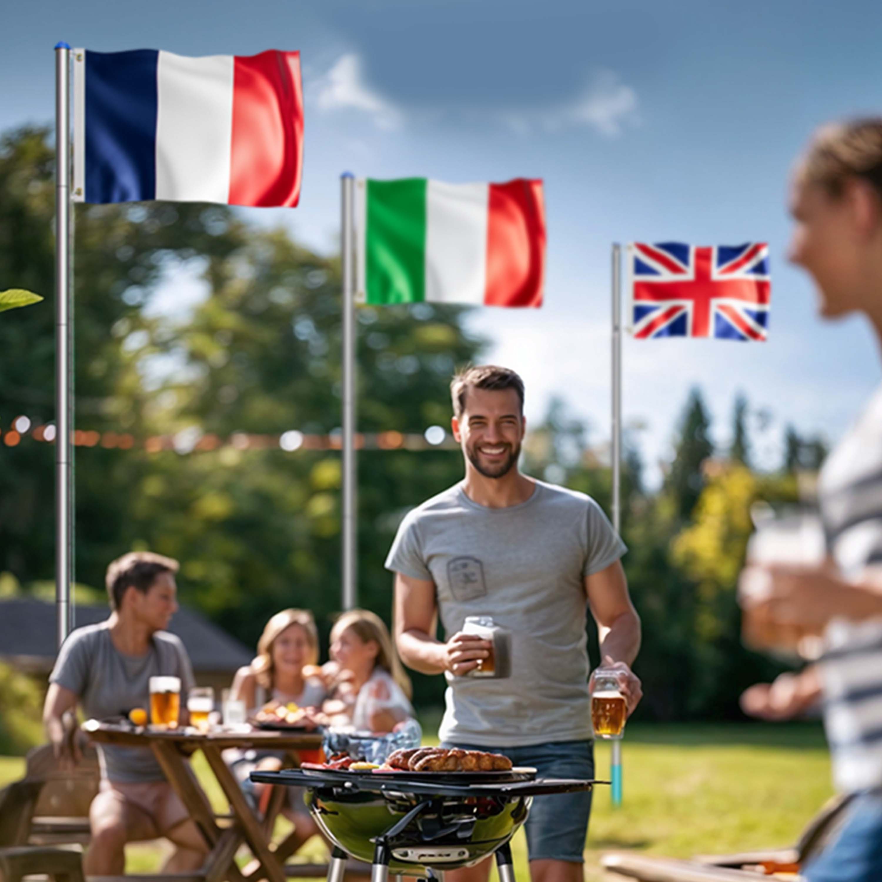 Fahnenmast Alu 650cm – Bild 2