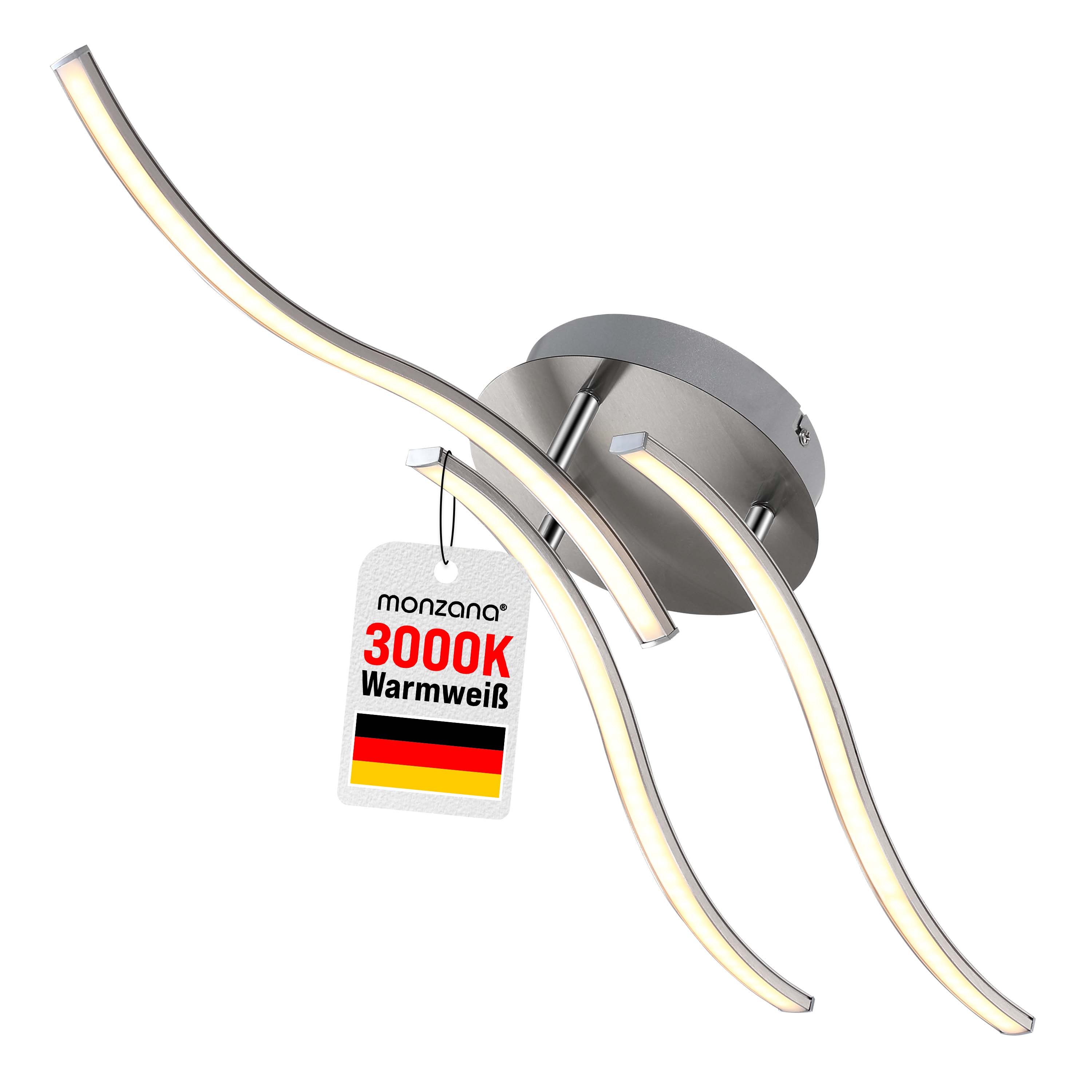 LED Deckenleuchte Tripple bolge 3-flammig – Bild 2