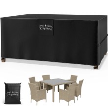 Abdeckplane Sitzgruppe Anthrazit 200x160x74cm 9100mm Wassersäule Abdeckplane Sitzgruppe Anthrazit 200x160x74cm 9100mm Wassersäule