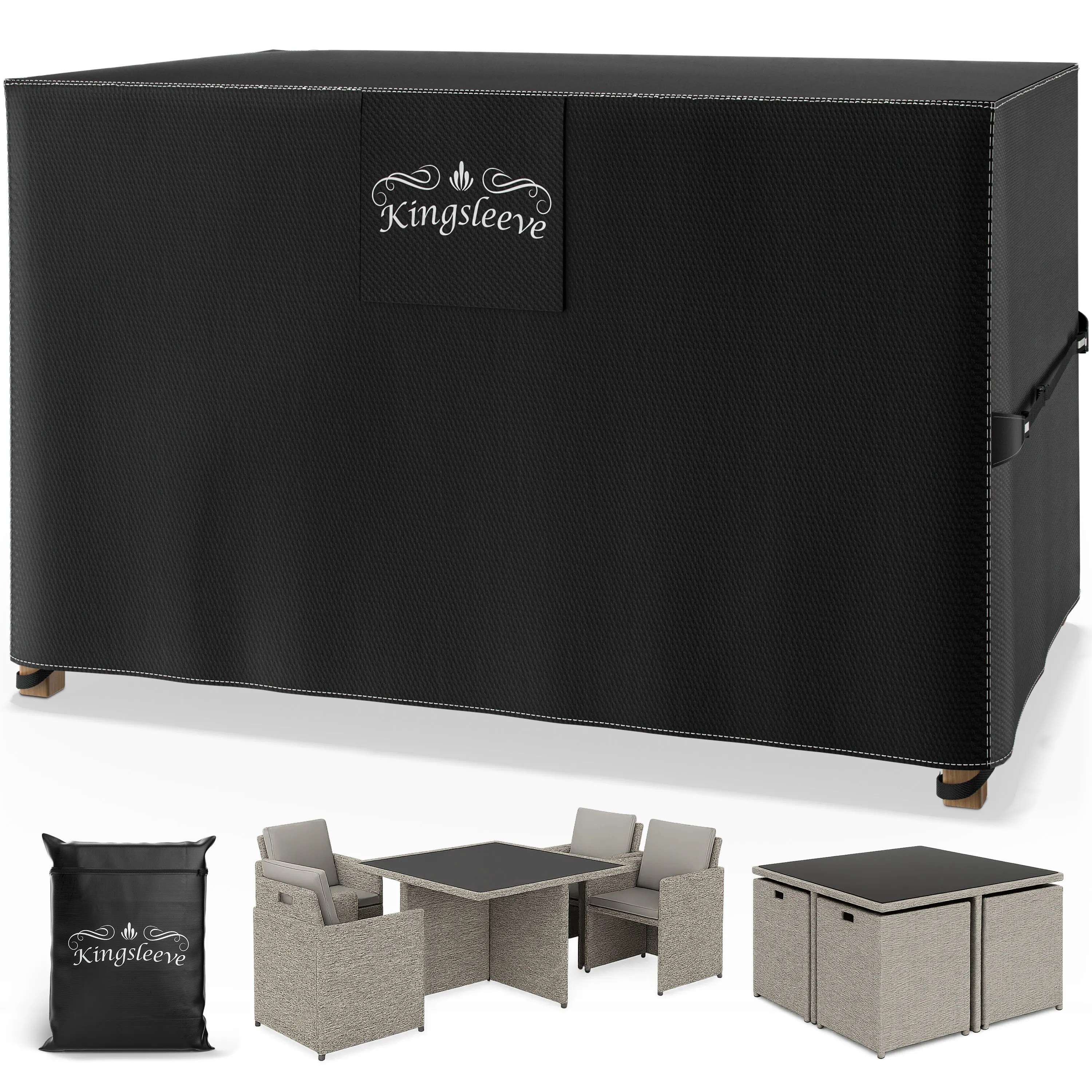 Abdeckplane Sitzgruppe Anthrazit 125x125x74cm 9100mm Wassersäule Abdeckplane Sitzgruppe Anthrazit 125x125x74cm 9100mm Wassersäule