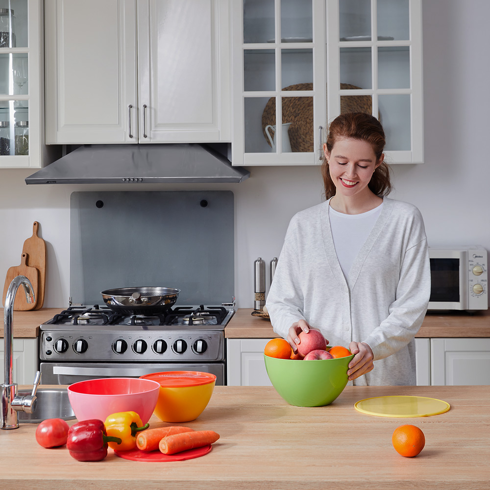 Schüsselset 4-tlg Kunststoff 4 Größen 900-4000ml – Bild 2