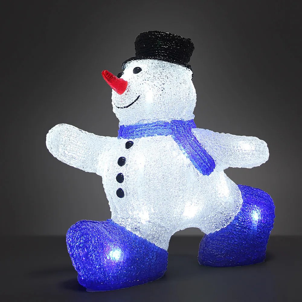 LED Acryl Figur Weihnachten Schneemann M LED Acryl Figur Weihnachten Schneemann M
