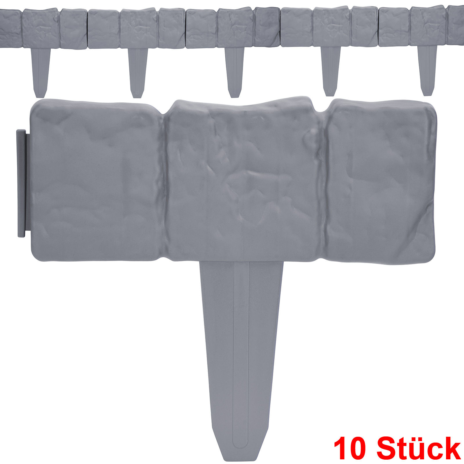 Beeteinfassung Granitoptik 2,50m – Bild 2