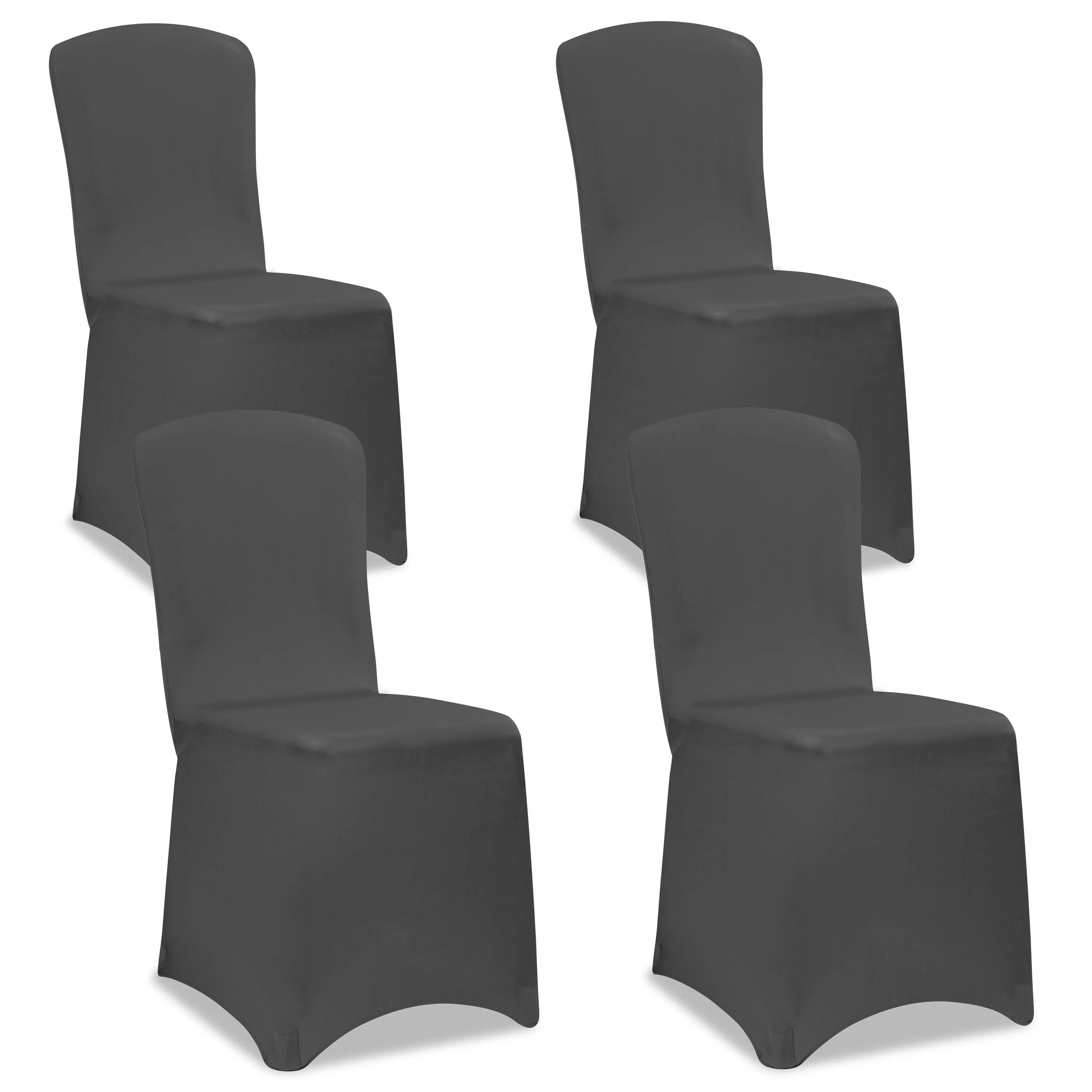 Stuhlhusse 4er-Set Anthrazit OEKO-TEX® Stuhlhusse 4er-Set Anthrazit OEKO-TEX®