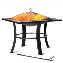 Feuerschale Mosaik Runedak Stahl 76x76cm Feuerschale Mosaik Runedak Stahl 76x76cm