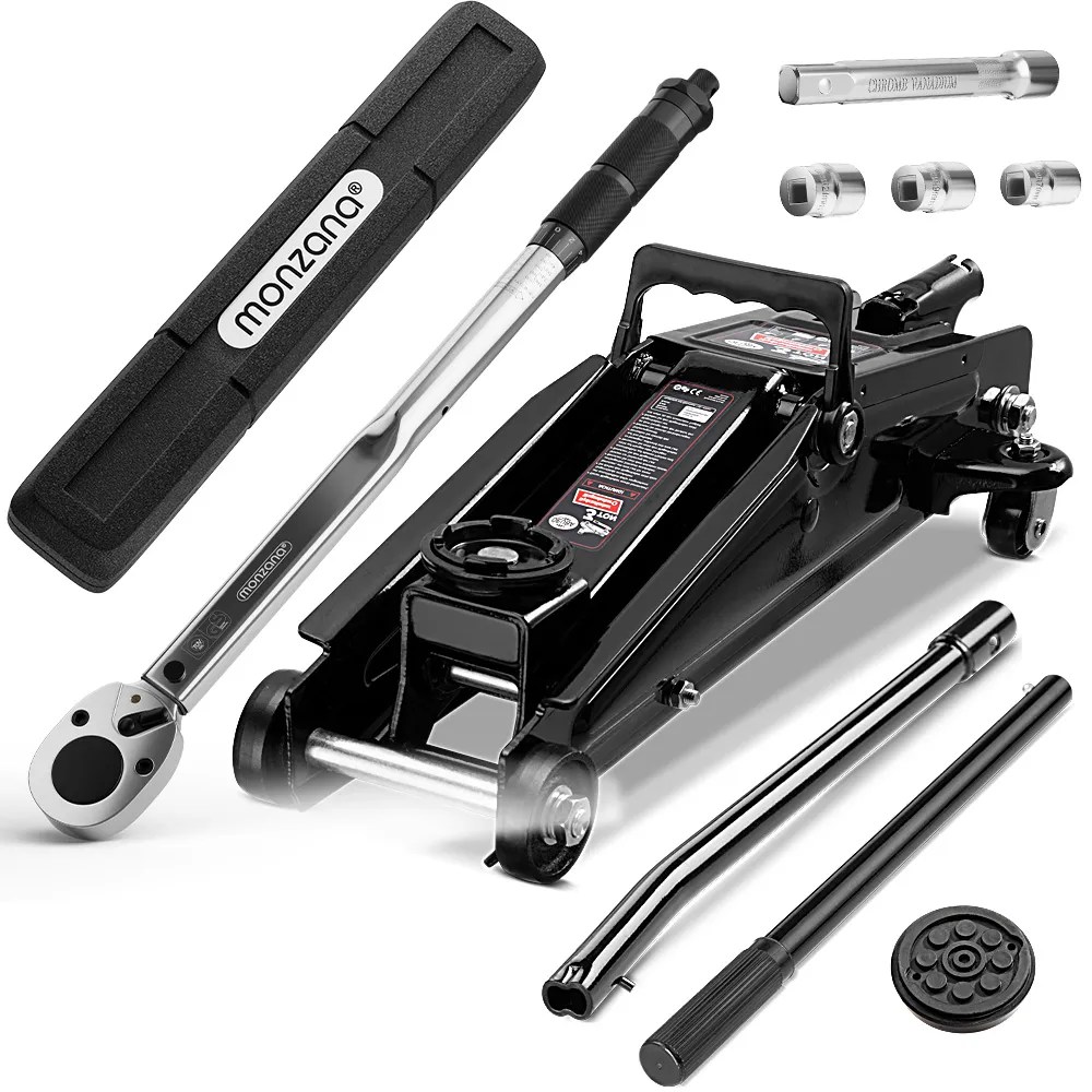 Wagenheber 3t 135-400mm + Drehmomentschlüssel Wagenheber 3t 135-400mm + Drehmomentschlüssel