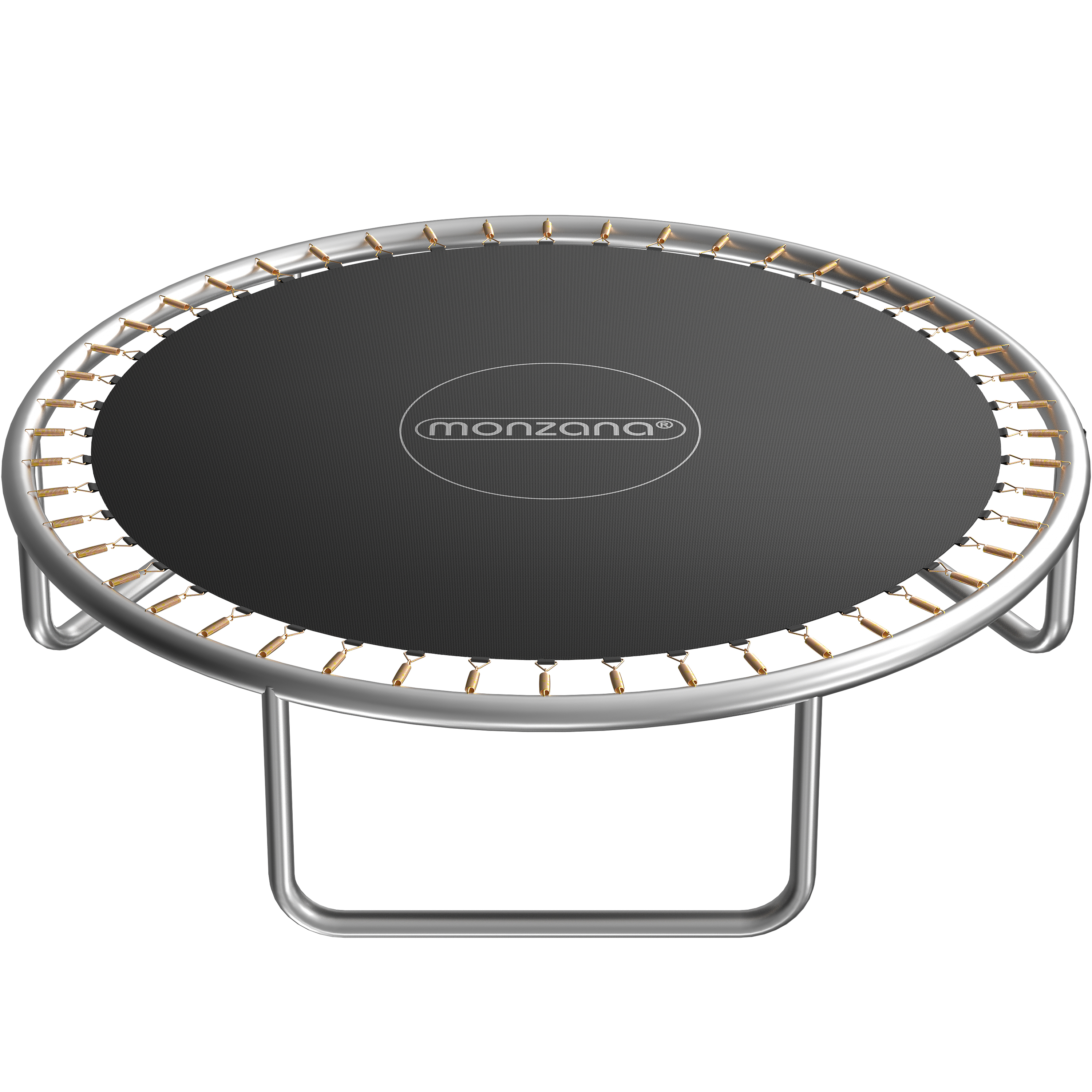 Trampolin Sprungtuch Schwarz Ø366cm – Bild 2