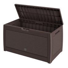 Gartenbox Rato 310L Braun Rattan Optik wasserdicht Gartenbox Rato 310L Braun Rattan Optik wasserdicht