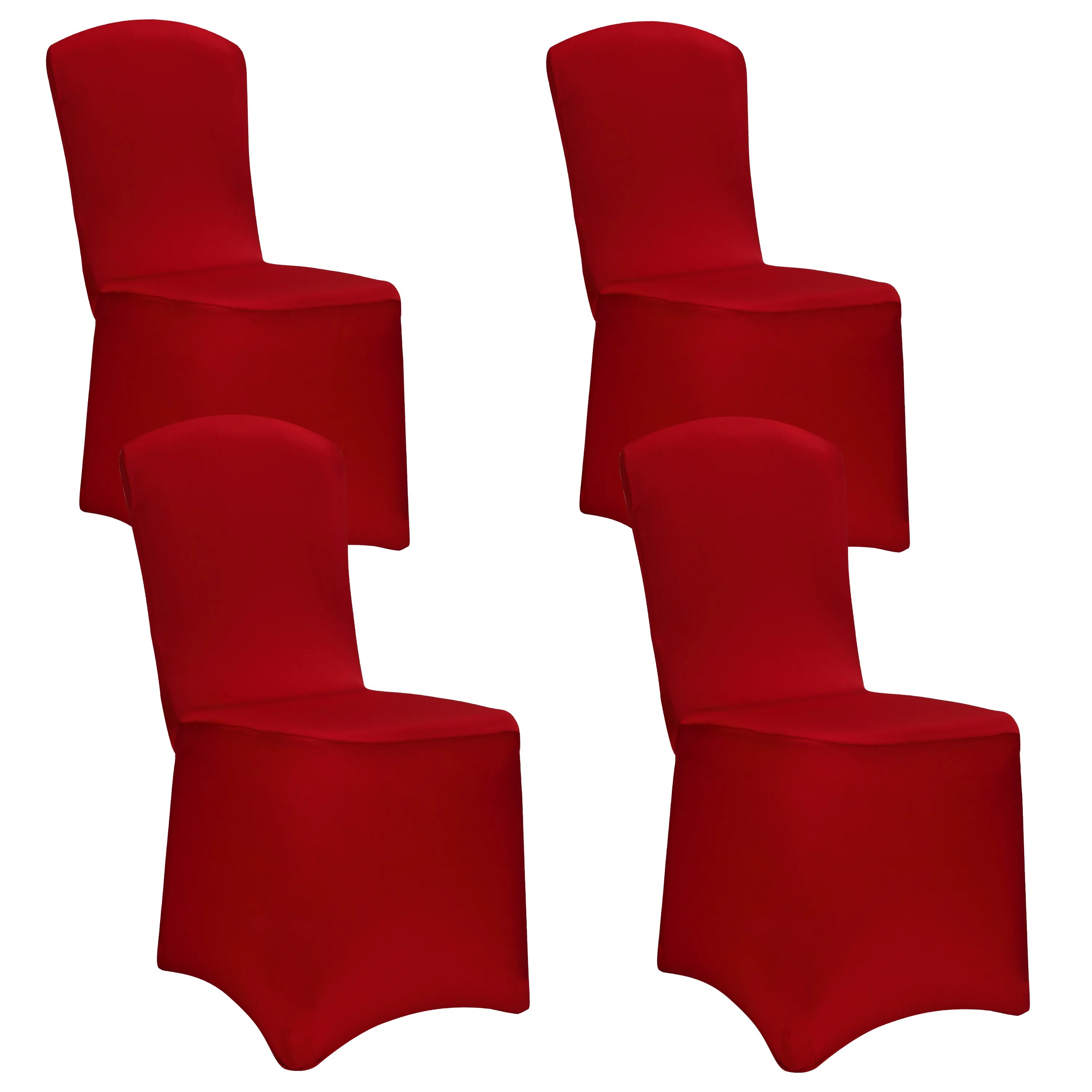 Stuhlhusse 4er-Set Bordeaux OEKO-TEX® Stuhlhusse 4er-Set Bordeaux OEKO-TEX®