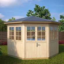 8-Eck-Gartenpavillon “Festival L” 4x3m 8-Eck-Gartenpavillon “Festival L” 4x3m