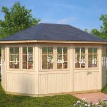 8-Eck-Gartenpavillon “Albatros” 5x3m 8-Eck-Gartenpavillon “Albatros” 5x3m