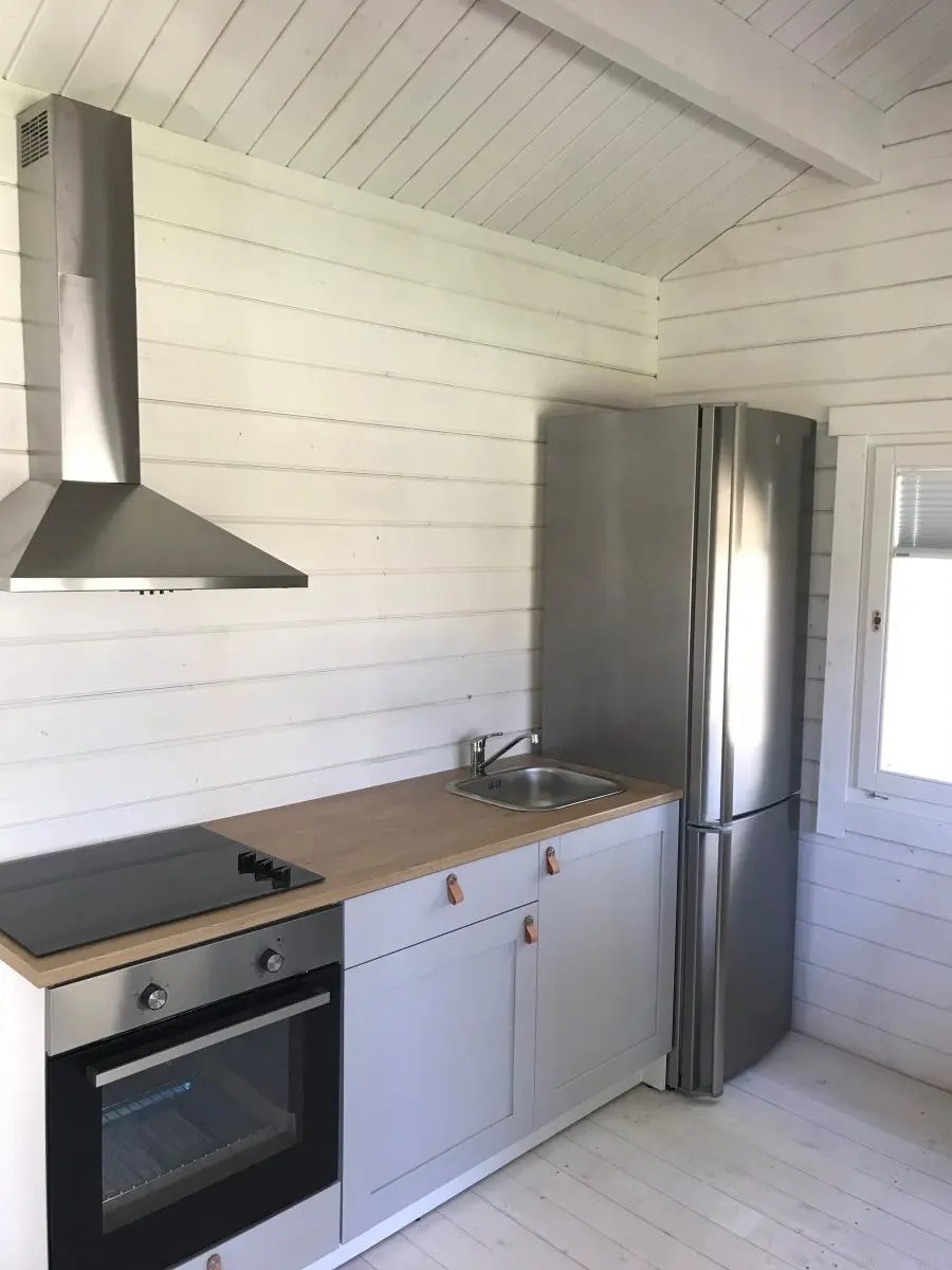 Großes Gartenhaus mit Terrasse “Oklahoma” 5x6m | Gartenhaus mit Veranda 5x6m | Gartenhaus mit Überdachung und Veranda aus Holz – Bild 2