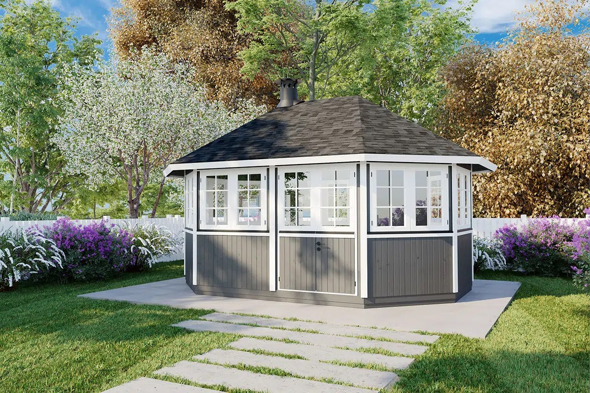 Großer Grillpavillon “Albatros” 5x3m Großer Grillpavillon “Albatros” 5x3m