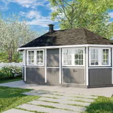 Großer Grillpavillon “Albatros XL” 5x3m Großer Grillpavillon “Albatros XL” 5x3m