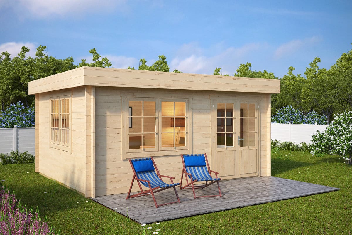 Gartenhaus “Ian A” 5x4m Gartenhaus “Ian A” 5x4m