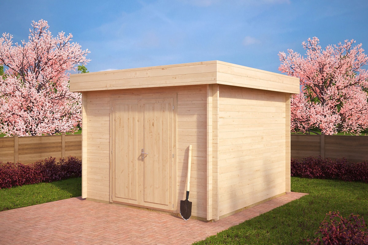 Gerätehaus “Lucas A” 3x3m Gerätehaus “Lucas A” 3x3m