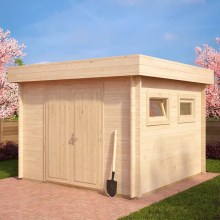 Kleines Holz-Gerätehaus “Lucas F” 3x3m Kleines Holz-Gerätehaus “Lucas F” 3x3m